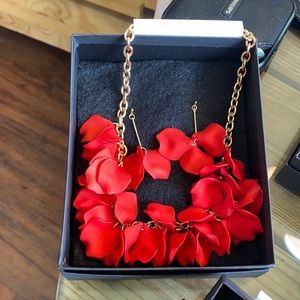 Ashley copper jewelry set